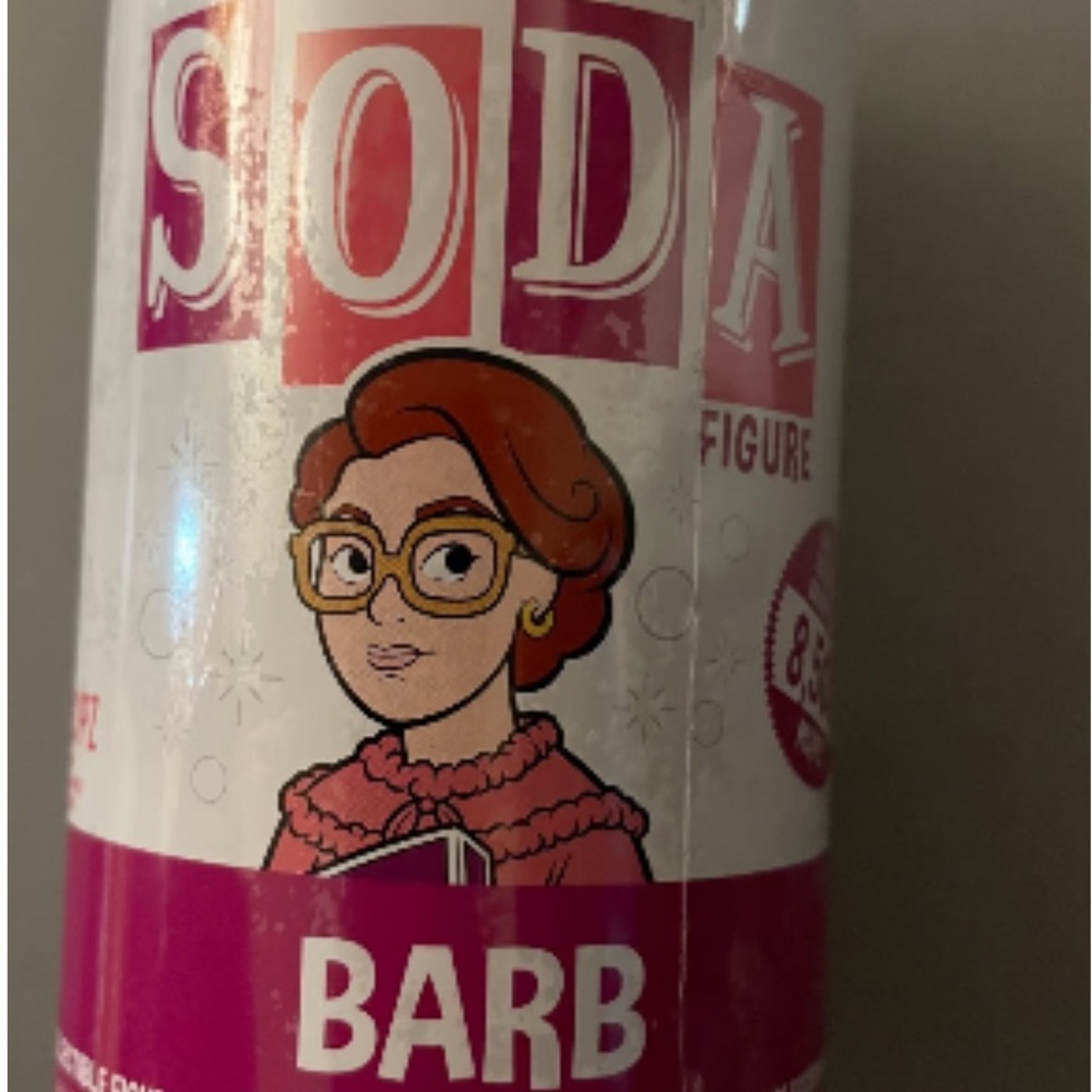 New! Sealed Funko Soda Stranger Things Barb Vinyl Soda